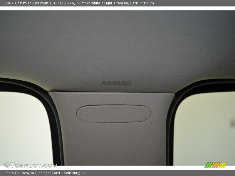 Summit White / Light Titanium/Dark Titanium 2007 Chevrolet Suburban 1500 LTZ 4x4