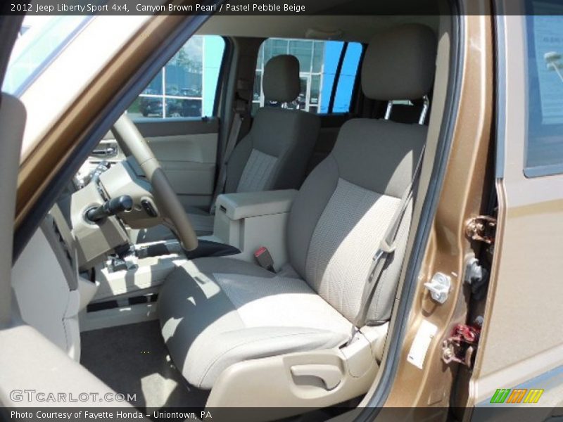  2012 Liberty Sport 4x4 Pastel Pebble Beige Interior