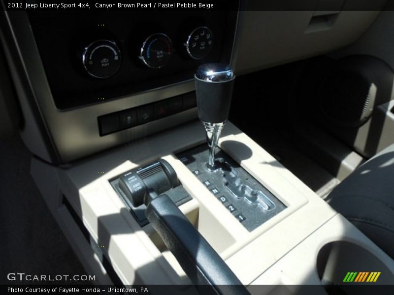 Canyon Brown Pearl / Pastel Pebble Beige 2012 Jeep Liberty Sport 4x4