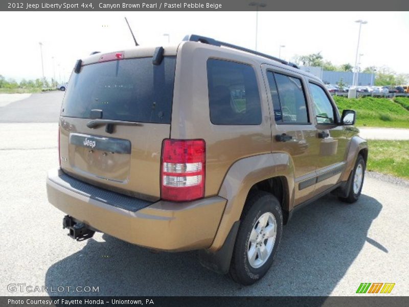 Canyon Brown Pearl / Pastel Pebble Beige 2012 Jeep Liberty Sport 4x4
