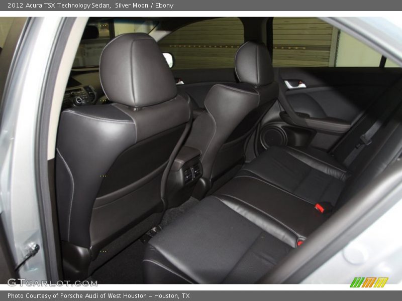 Silver Moon / Ebony 2012 Acura TSX Technology Sedan