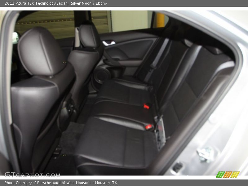 Silver Moon / Ebony 2012 Acura TSX Technology Sedan