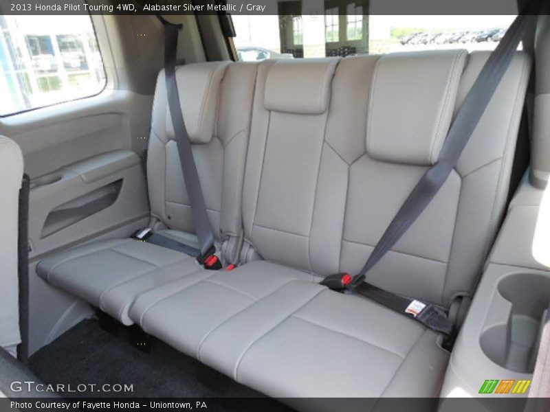 Alabaster Silver Metallic / Gray 2013 Honda Pilot Touring 4WD