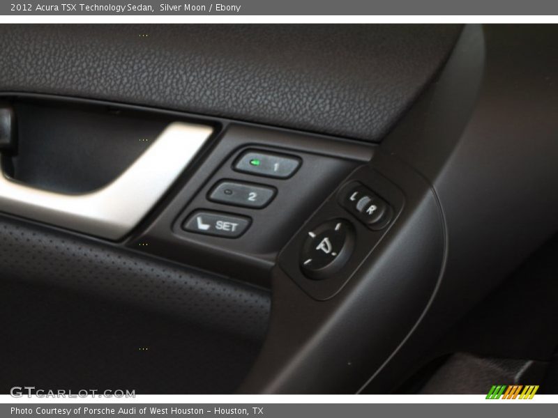 Silver Moon / Ebony 2012 Acura TSX Technology Sedan