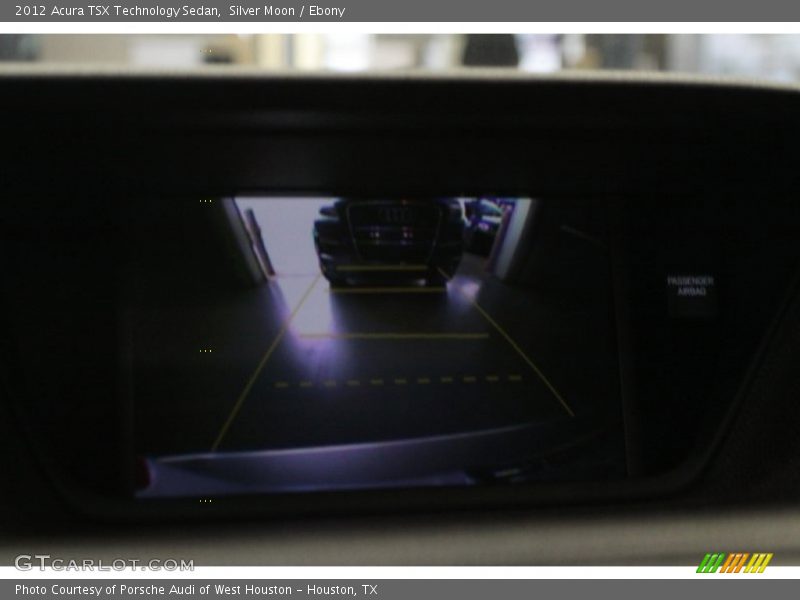 Silver Moon / Ebony 2012 Acura TSX Technology Sedan