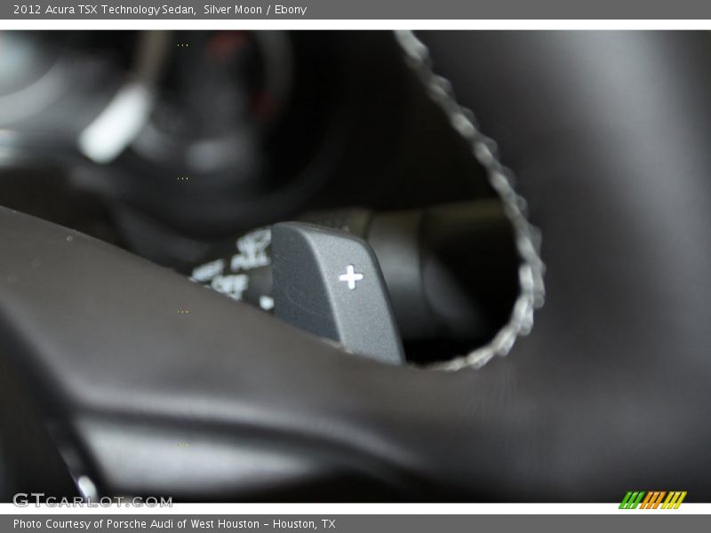 Silver Moon / Ebony 2012 Acura TSX Technology Sedan
