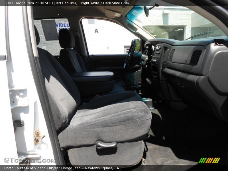 Bright White / Dark Slate Gray 2003 Dodge Ram 2500 SLT Quad Cab 4x4
