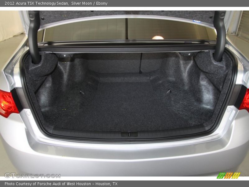 Silver Moon / Ebony 2012 Acura TSX Technology Sedan