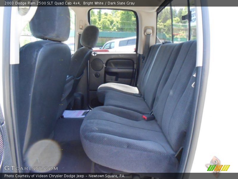 Bright White / Dark Slate Gray 2003 Dodge Ram 2500 SLT Quad Cab 4x4