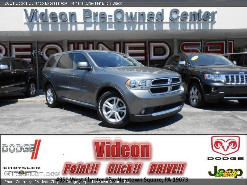 Mineral Gray Metallic / Black 2011 Dodge Durango Express 4x4