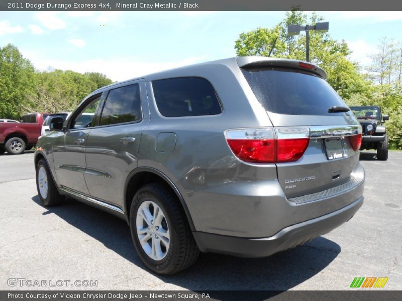 Mineral Gray Metallic / Black 2011 Dodge Durango Express 4x4