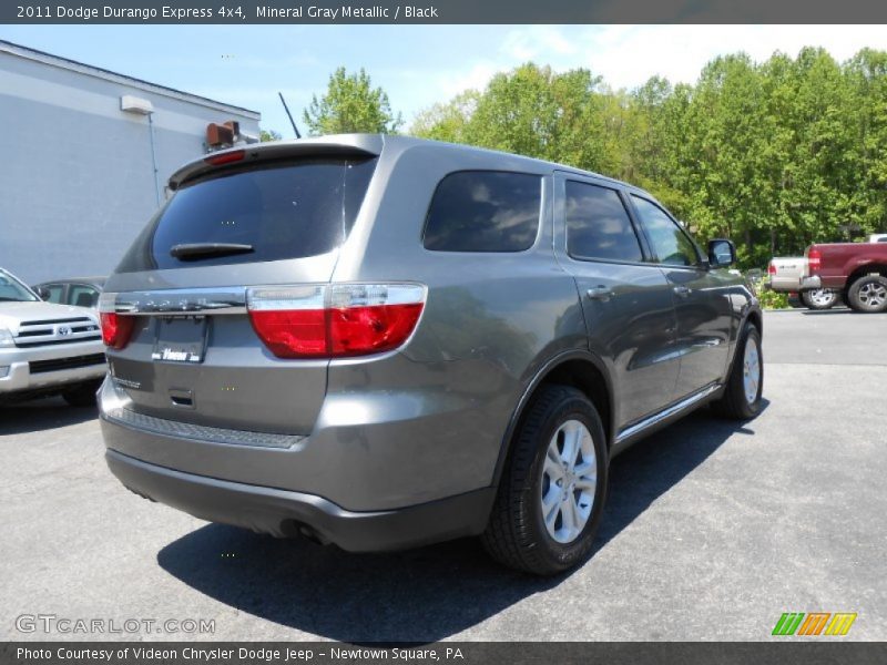 Mineral Gray Metallic / Black 2011 Dodge Durango Express 4x4
