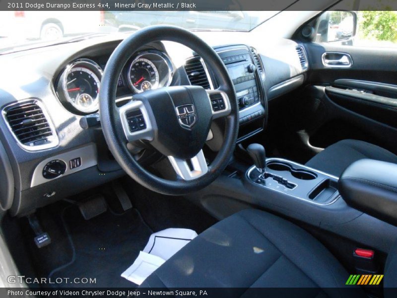 Mineral Gray Metallic / Black 2011 Dodge Durango Express 4x4
