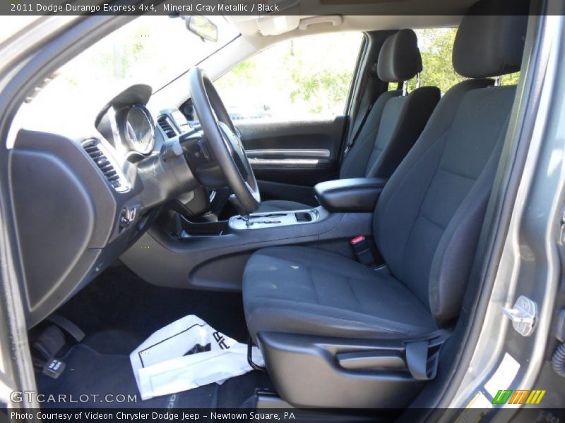Mineral Gray Metallic / Black 2011 Dodge Durango Express 4x4