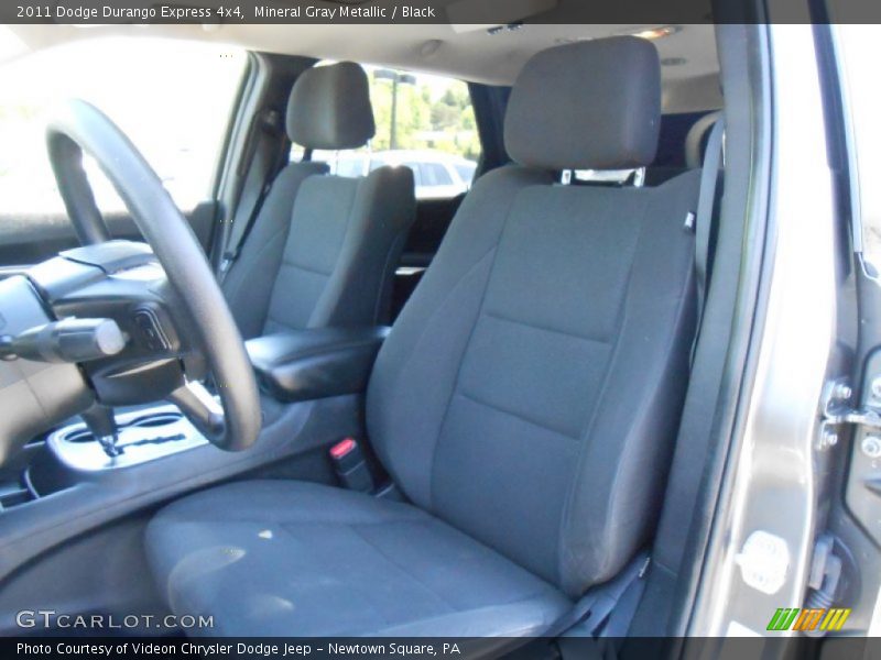 Mineral Gray Metallic / Black 2011 Dodge Durango Express 4x4