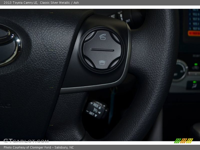 Classic Silver Metallic / Ash 2013 Toyota Camry LE
