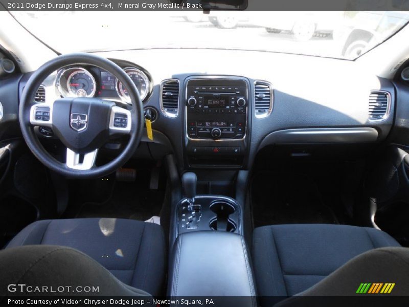 Mineral Gray Metallic / Black 2011 Dodge Durango Express 4x4