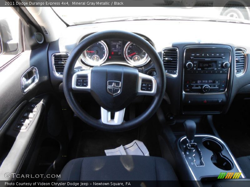 Mineral Gray Metallic / Black 2011 Dodge Durango Express 4x4