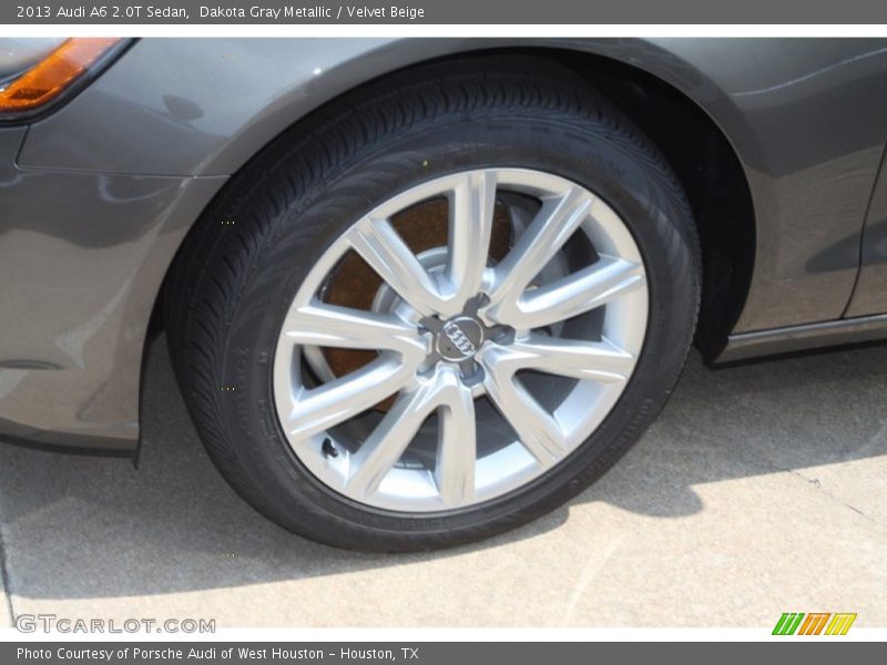 Dakota Gray Metallic / Velvet Beige 2013 Audi A6 2.0T Sedan