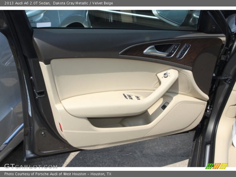 Dakota Gray Metallic / Velvet Beige 2013 Audi A6 2.0T Sedan