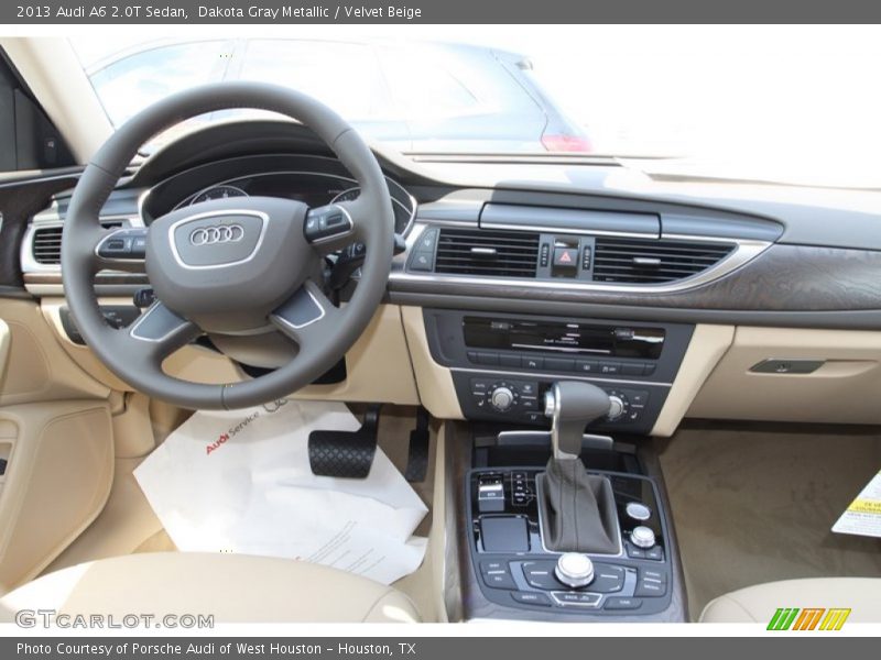Dakota Gray Metallic / Velvet Beige 2013 Audi A6 2.0T Sedan