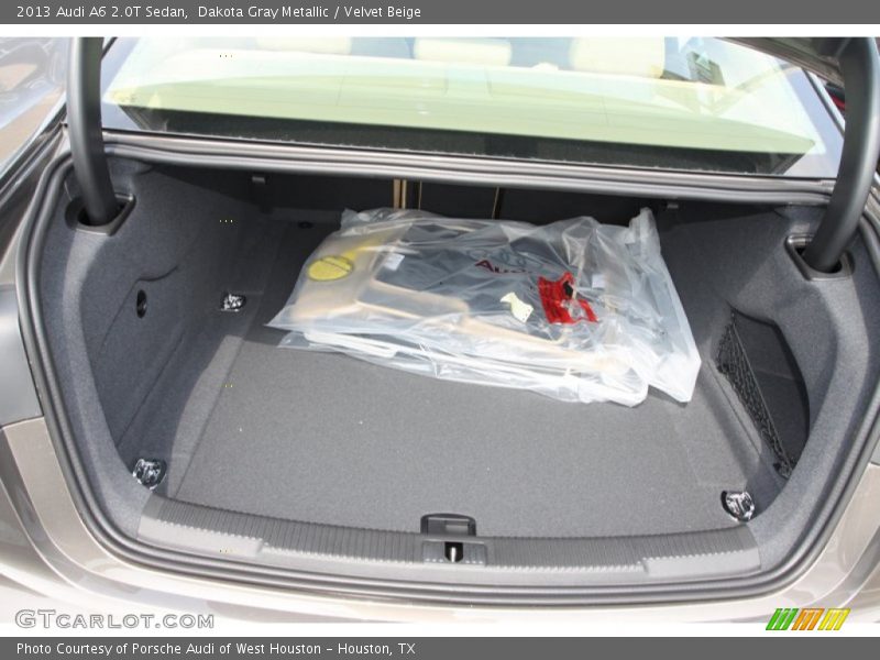 Dakota Gray Metallic / Velvet Beige 2013 Audi A6 2.0T Sedan