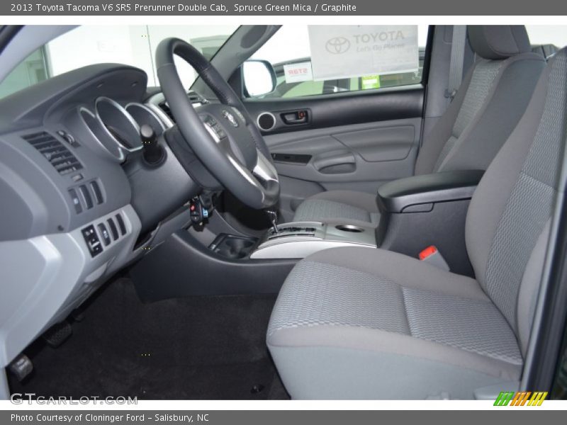 Spruce Green Mica / Graphite 2013 Toyota Tacoma V6 SR5 Prerunner Double Cab