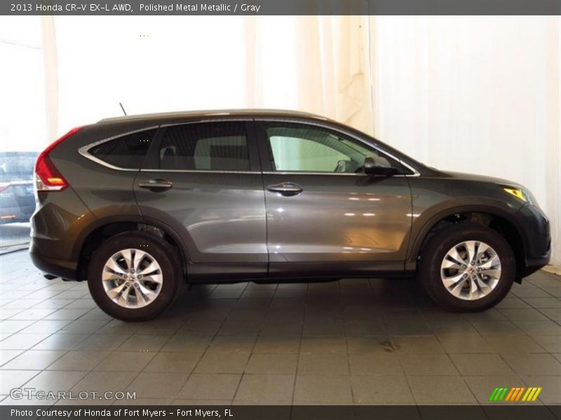Polished Metal Metallic / Gray 2013 Honda CR-V EX-L AWD