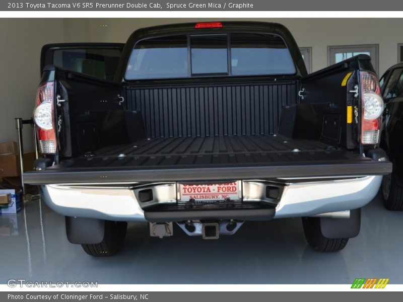 Spruce Green Mica / Graphite 2013 Toyota Tacoma V6 SR5 Prerunner Double Cab
