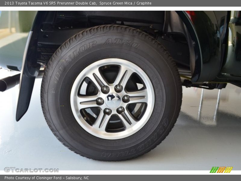 Spruce Green Mica / Graphite 2013 Toyota Tacoma V6 SR5 Prerunner Double Cab
