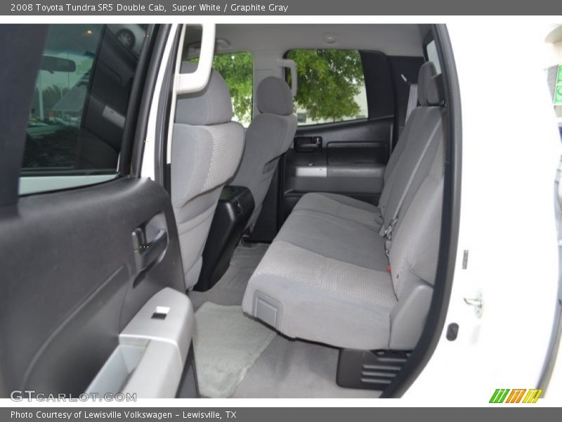 Super White / Graphite Gray 2008 Toyota Tundra SR5 Double Cab
