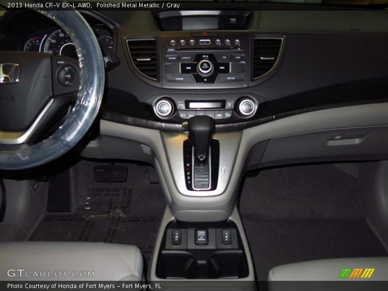 Polished Metal Metallic / Gray 2013 Honda CR-V EX-L AWD