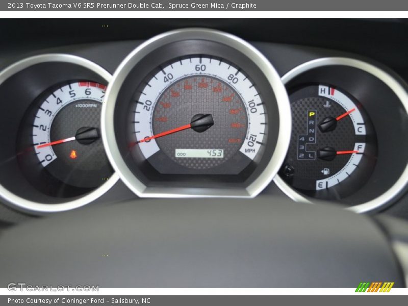 Spruce Green Mica / Graphite 2013 Toyota Tacoma V6 SR5 Prerunner Double Cab