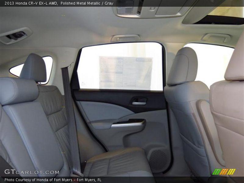 Polished Metal Metallic / Gray 2013 Honda CR-V EX-L AWD