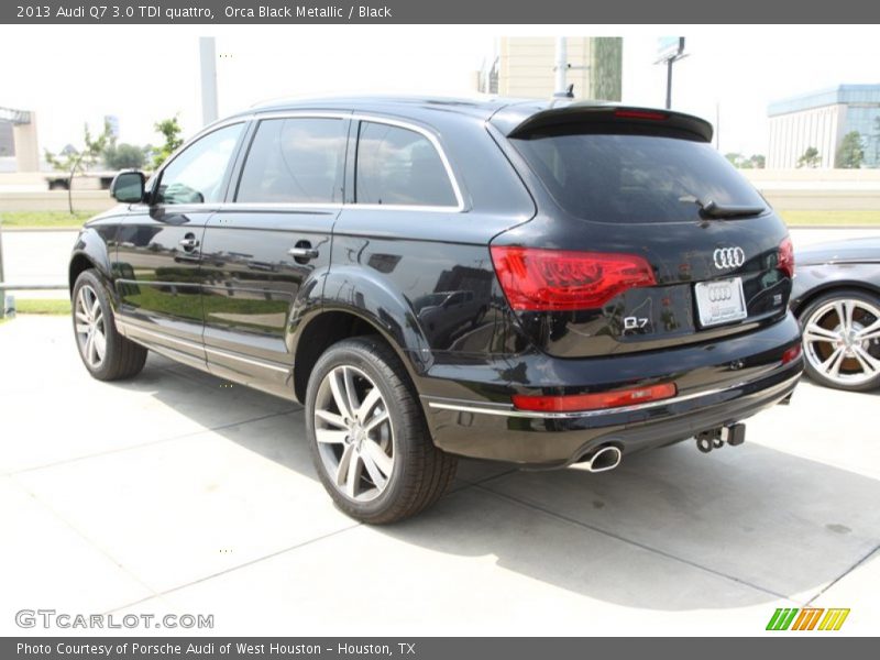 Orca Black Metallic / Black 2013 Audi Q7 3.0 TDI quattro