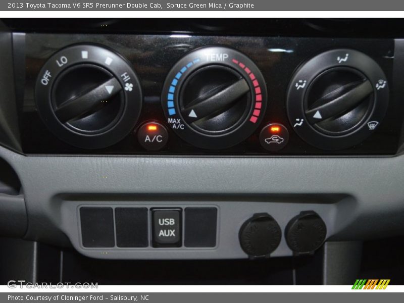 Spruce Green Mica / Graphite 2013 Toyota Tacoma V6 SR5 Prerunner Double Cab