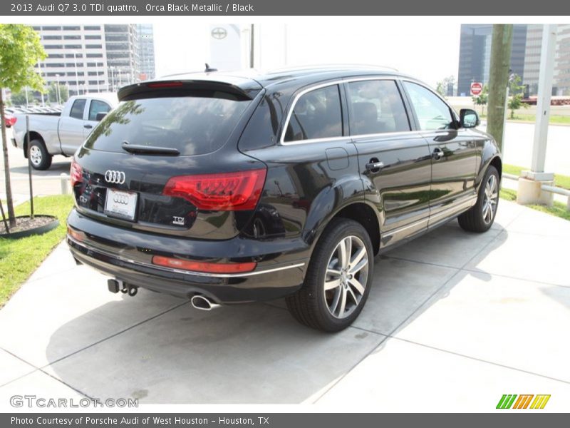Orca Black Metallic / Black 2013 Audi Q7 3.0 TDI quattro