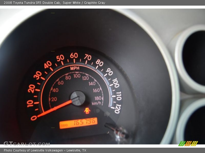 Super White / Graphite Gray 2008 Toyota Tundra SR5 Double Cab