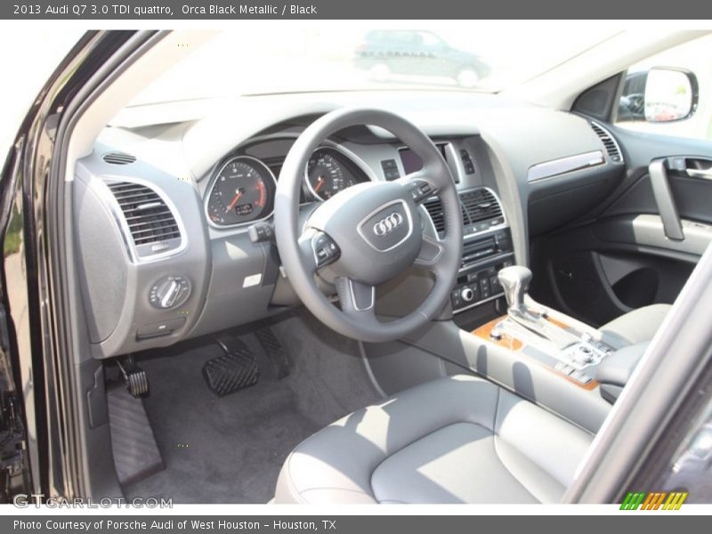 Orca Black Metallic / Black 2013 Audi Q7 3.0 TDI quattro