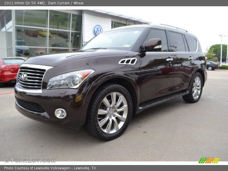 Front 3/4 View of 2011 QX 56 4WD