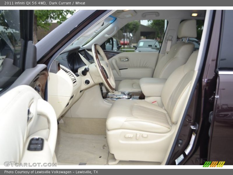  2011 QX 56 4WD Wheat Interior