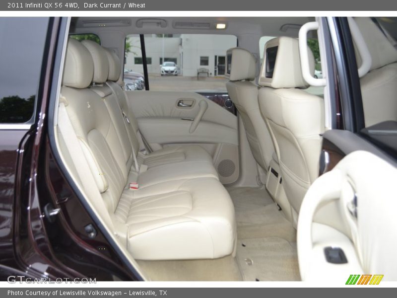 Rear Seat of 2011 QX 56 4WD