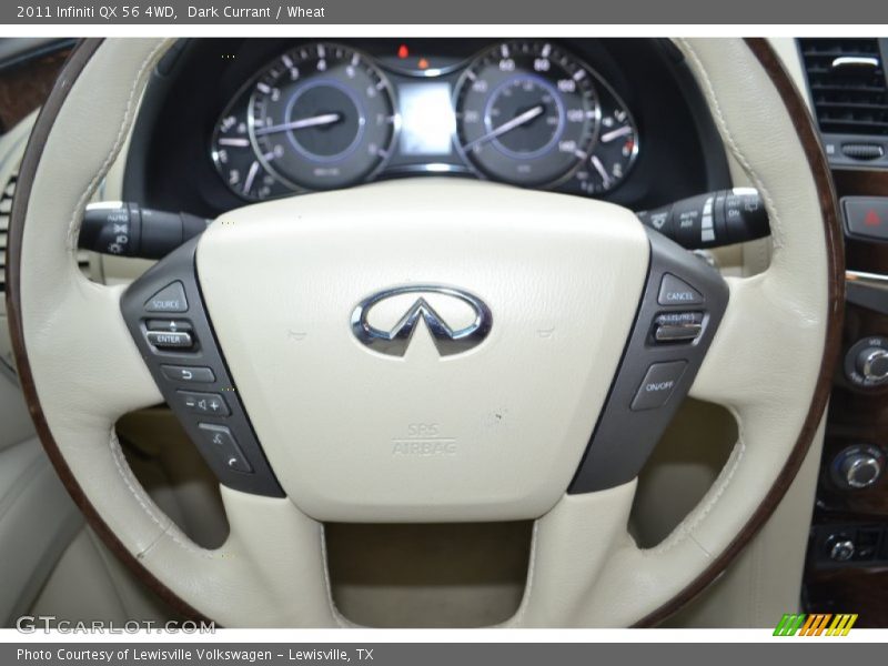 2011 QX 56 4WD Steering Wheel