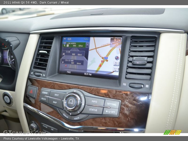 Controls of 2011 QX 56 4WD