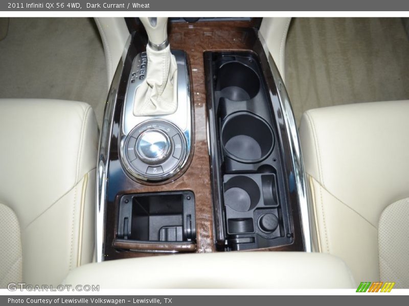 Dark Currant / Wheat 2011 Infiniti QX 56 4WD