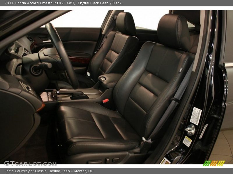 Crystal Black Pearl / Black 2011 Honda Accord Crosstour EX-L 4WD