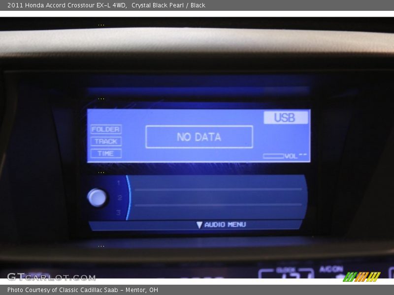 Crystal Black Pearl / Black 2011 Honda Accord Crosstour EX-L 4WD