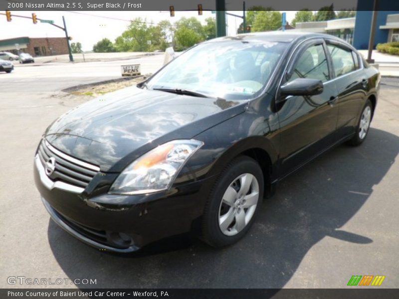 Super Black / Frost 2008 Nissan Altima 2.5 S