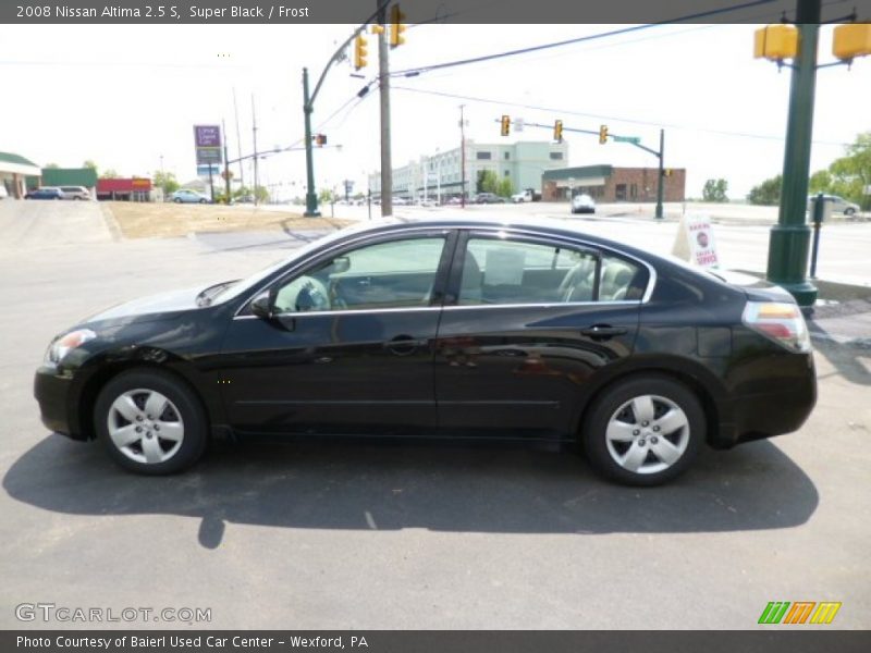 Super Black / Frost 2008 Nissan Altima 2.5 S