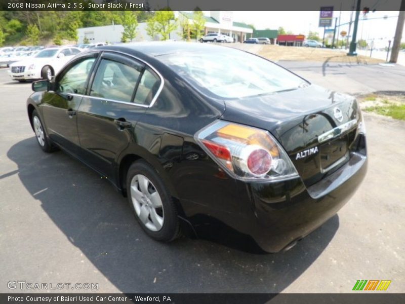Super Black / Frost 2008 Nissan Altima 2.5 S